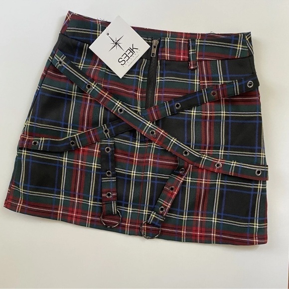 Seek the Label Plaid Mini Skirt XS Clueless Schoolgirl - Picture 5 of 5